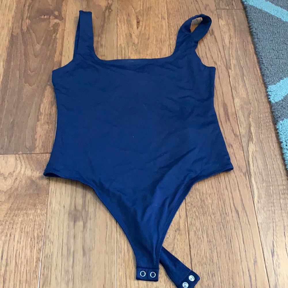 forever 21 bodysuit navy